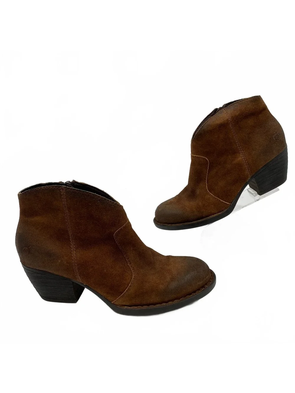 Born Brown Suede Booties | Women’s US 7.5 Regular